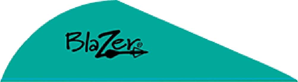 Bohning Blazer Vanes Teal 100 pk.