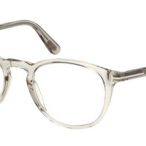 Tom Ford Oval Eyeglasses TF5401 020 Transparent Gray 51mm FT5401