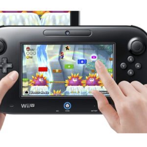 Nintendo WUP-010_CR Wii U Gamepad, Black (Renewed)