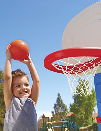 Little Tikes Easy Score Basketball Set, Blue, 3 Balls - Amazon Exclusive, 23.75 x 22 x 61 inches