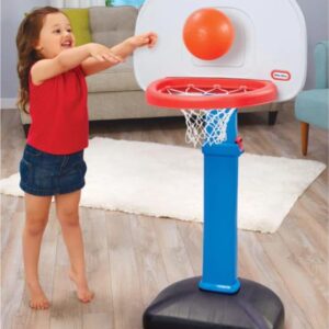 Little Tikes Easy Score Basketball Set, Blue, 3 Balls - Amazon Exclusive, 23.75 x 22 x 61 inches