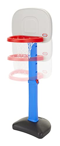 Little Tikes Easy Score Basketball Set, Blue, 3 Balls - Amazon Exclusive, 23.75 x 22 x 61 inches