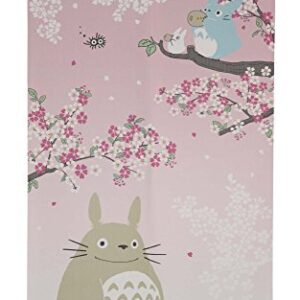 Studio Ghibuli Totoro Noren Curtain Tapestry Spring Dance of the Sakura, Hallway