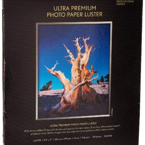 Epson Ultra Premium Photo Paper Luster, 50 Count (S041405)