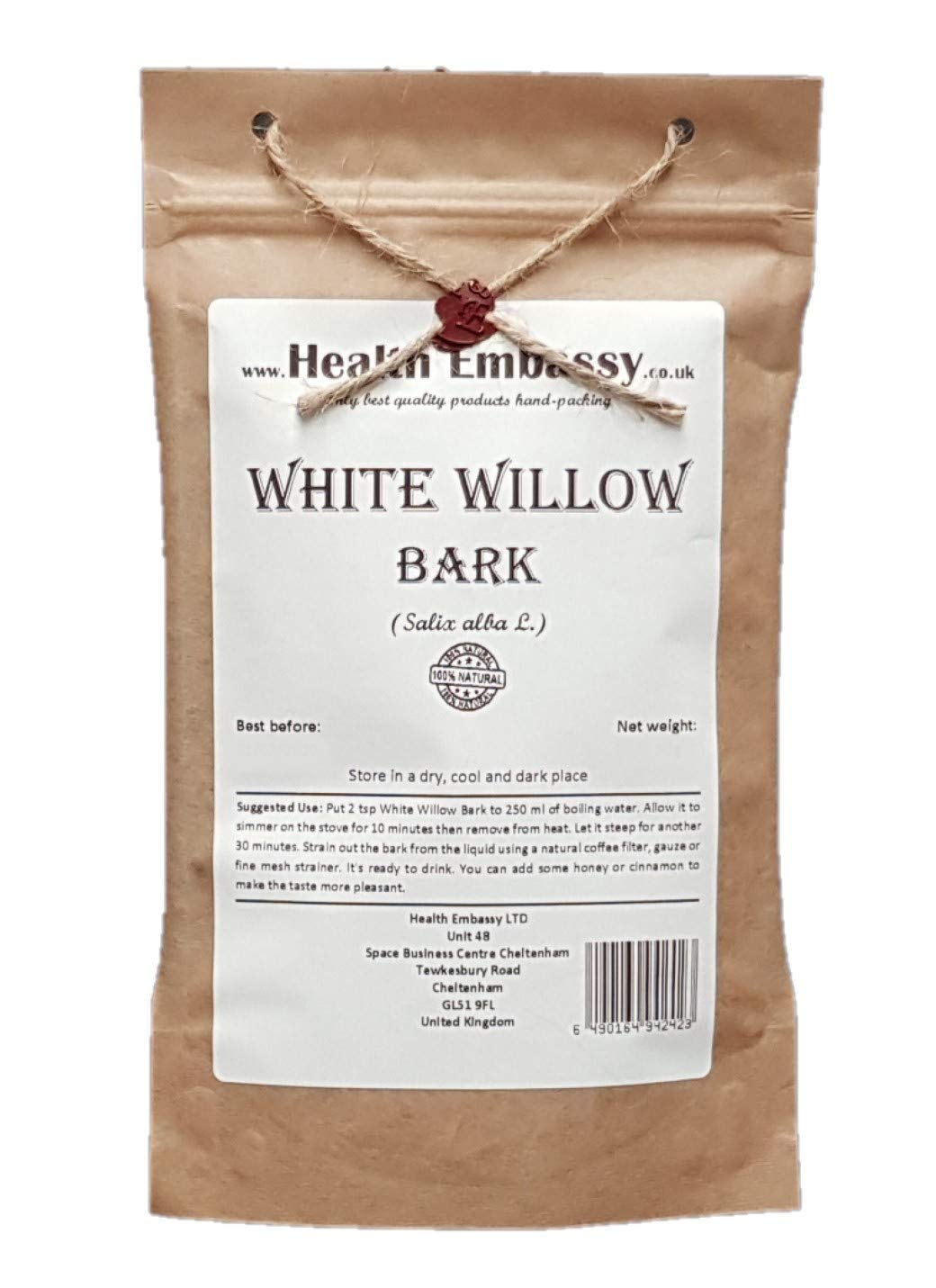 White Willow Bark (Salix alba L. - Salicis Cortex) (100g)