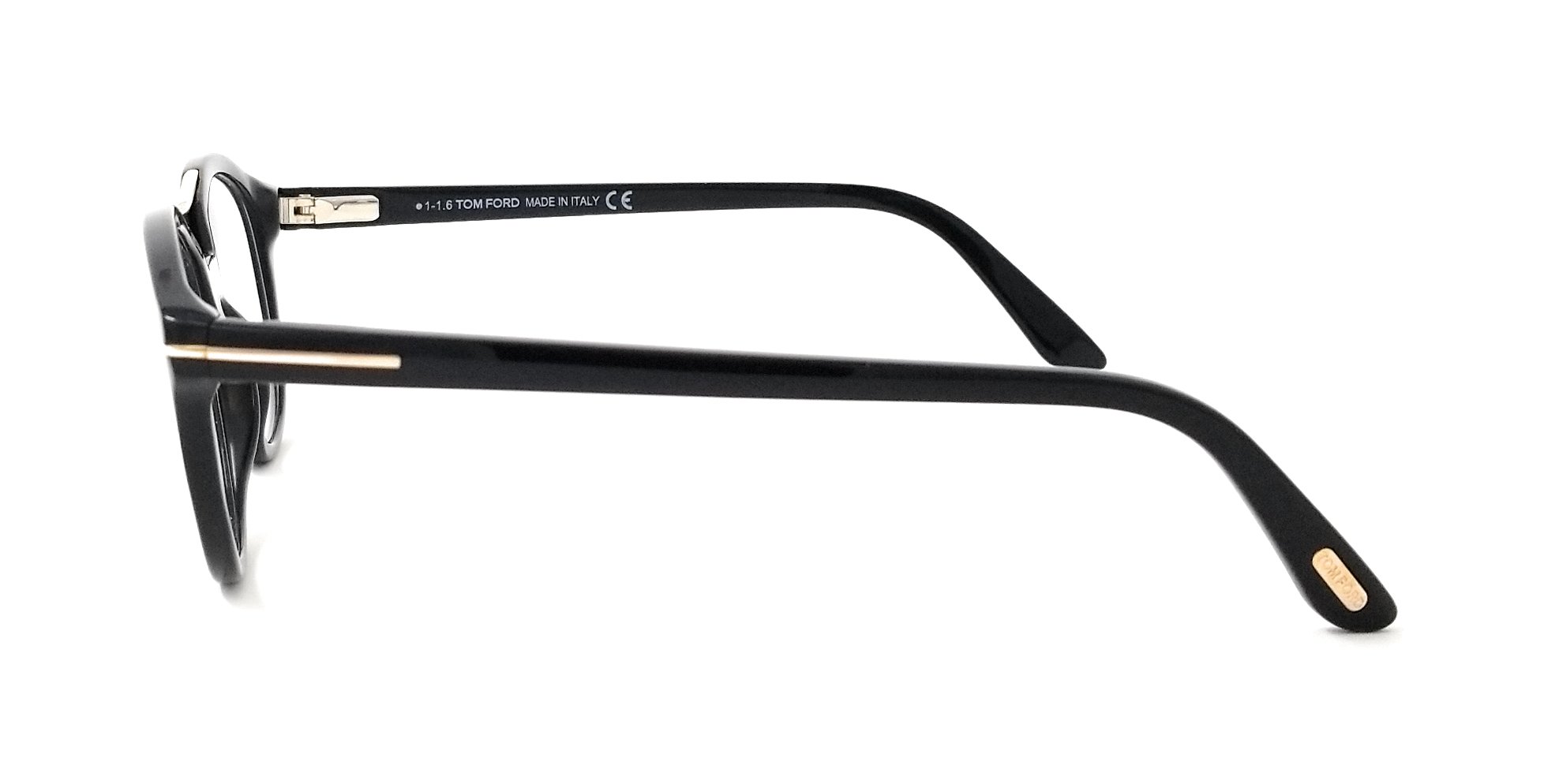 Tom Ford Prescription Eyeglasses - FT5412 001 - Shiny Black (52/17/140)