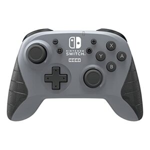 nintendo switch wireless horipad (gray) by hori - officially licensed by nintendo