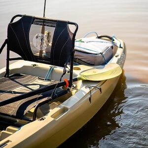 Perception Kayaks Pescador Pro 10 | Sit on Top Fishing Kayak with Adjustable Lawn Chair Seat | Large Front and Rear Storage | 10' 6" | Moss Camo