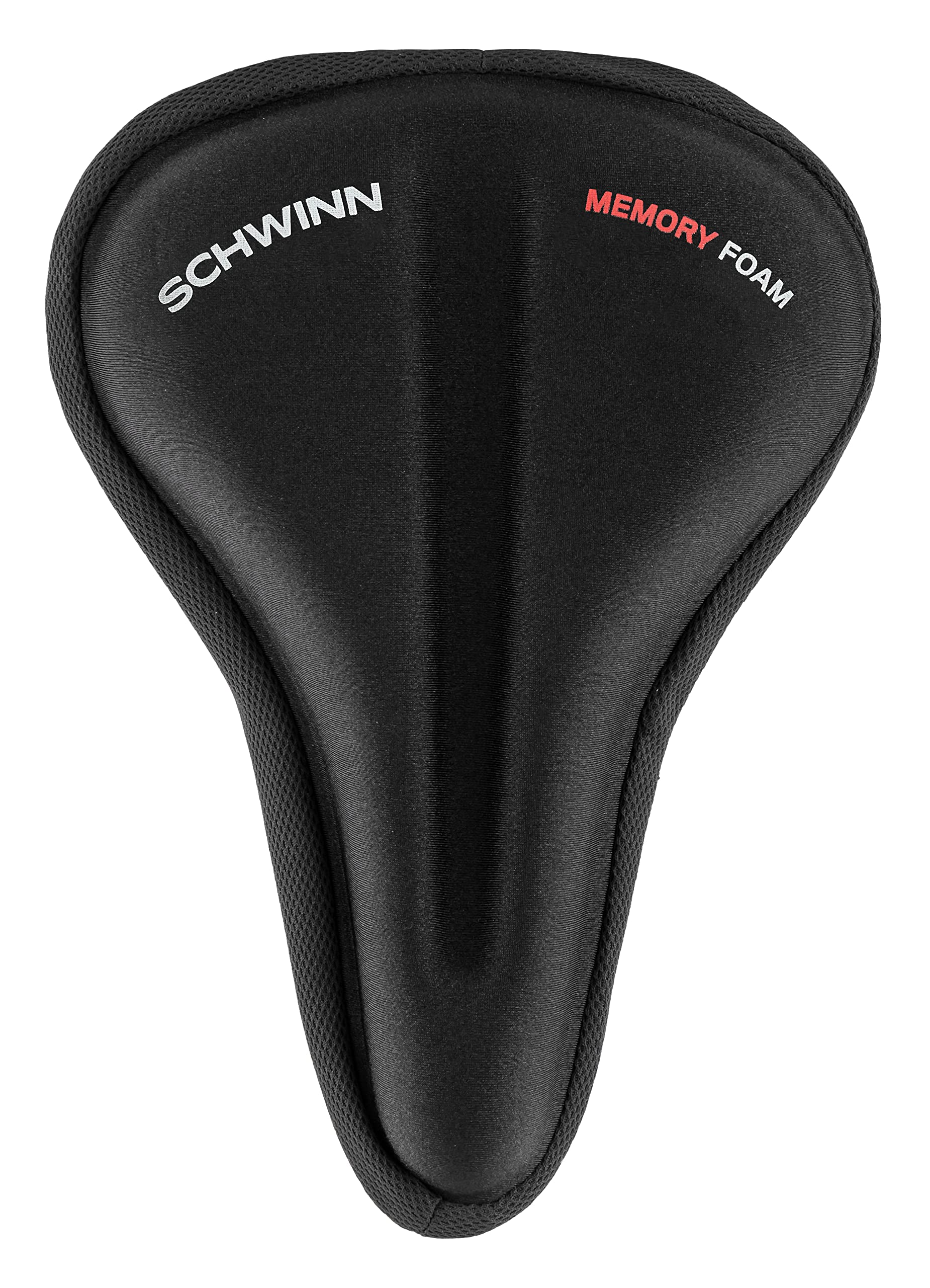 Schwinn Comfort Bike Sport Seat Cover, Memory Foam Padding, Fits Traditional Road and Mountain Bikes