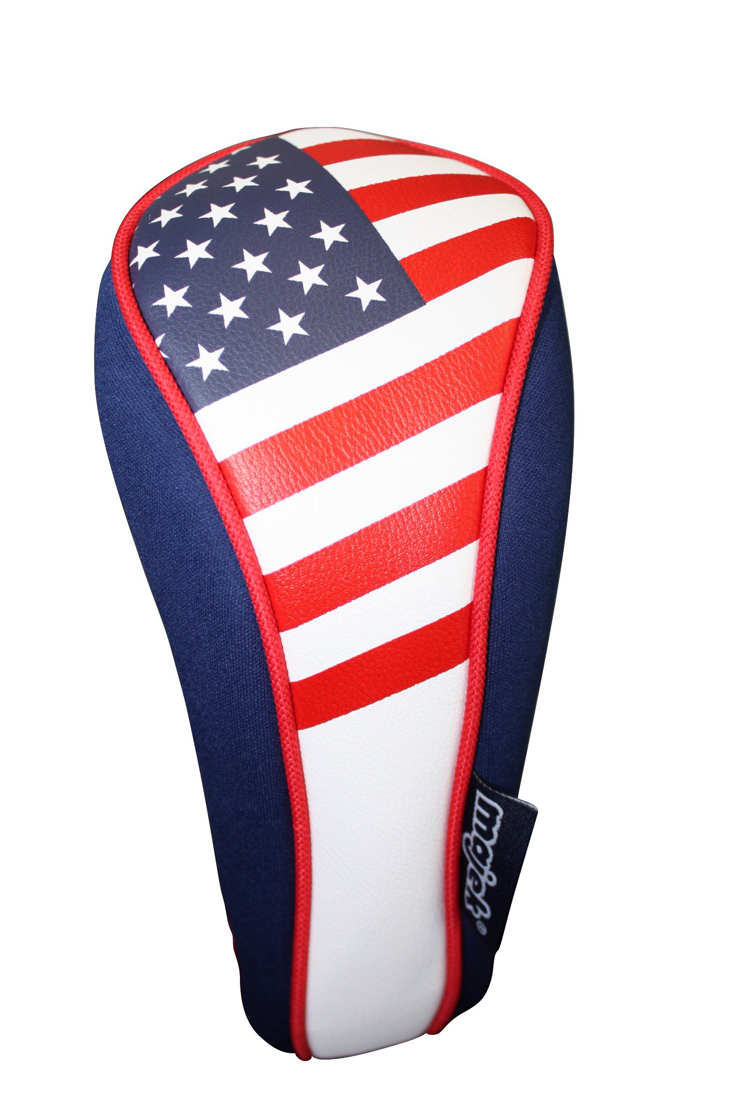 Majek USA Patriot Golf Hybrid Head Cover Universal U.S.A Neoprene Style Patriotic Headcover