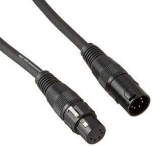 adj products ac5pdmx3 3', 5 pin xlr dmx cable