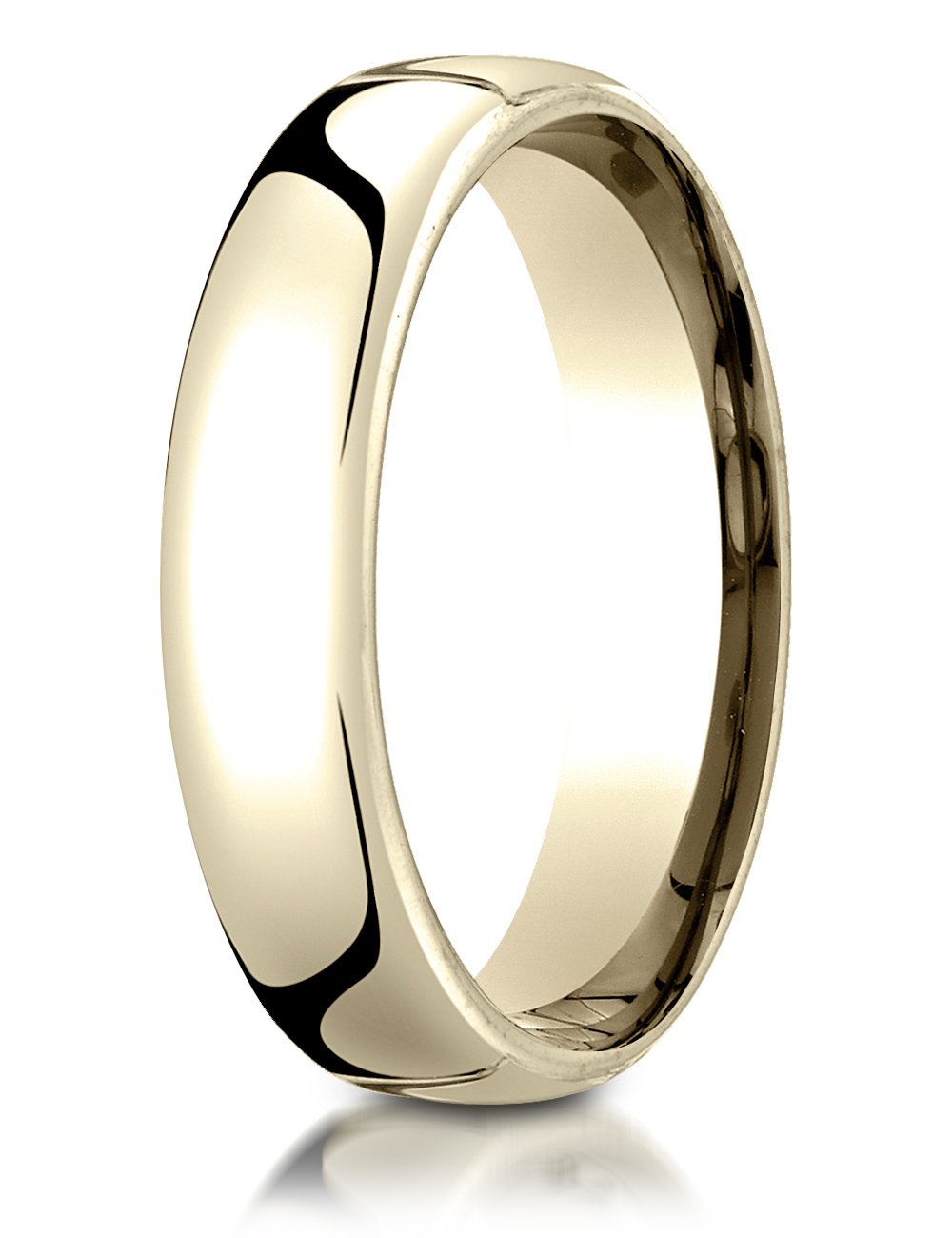 10k Gold 5.5mm European Comfort-fit Ring Size 8