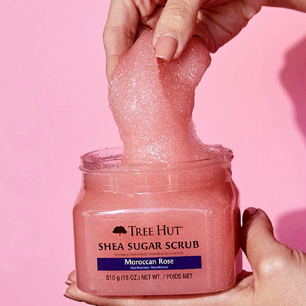 Tree Hut Shea Sugar Scrub Moroccan Rose ~ 18 oz