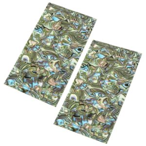 colorful celluloid guitar head veneer shell sheet luthier supply pack of 2