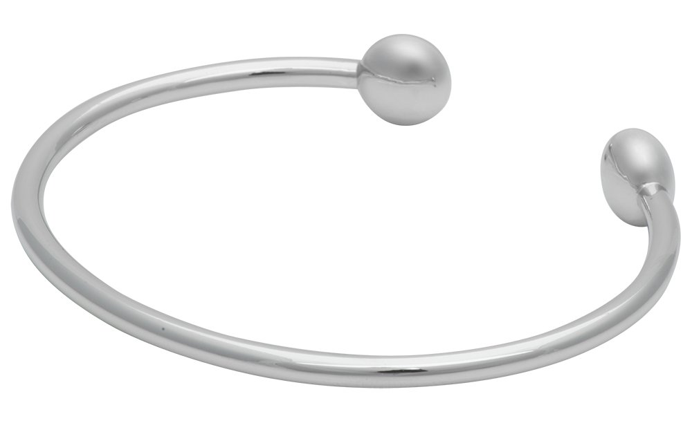 QRAY Original Standard Steel Golf Athletic Bracelet Men Women C-Shaped Health Wellness Bracelet (Small: 6"~7")