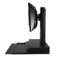 The Duke Standing Desk Converter for Dual Monitors Up to 30 lbs w/VESA Mount - Made in The USA