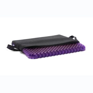 purple simply seat cushion | pressure reducing grid designed for ultimate comfort | designed for cars and travel | made in the usa