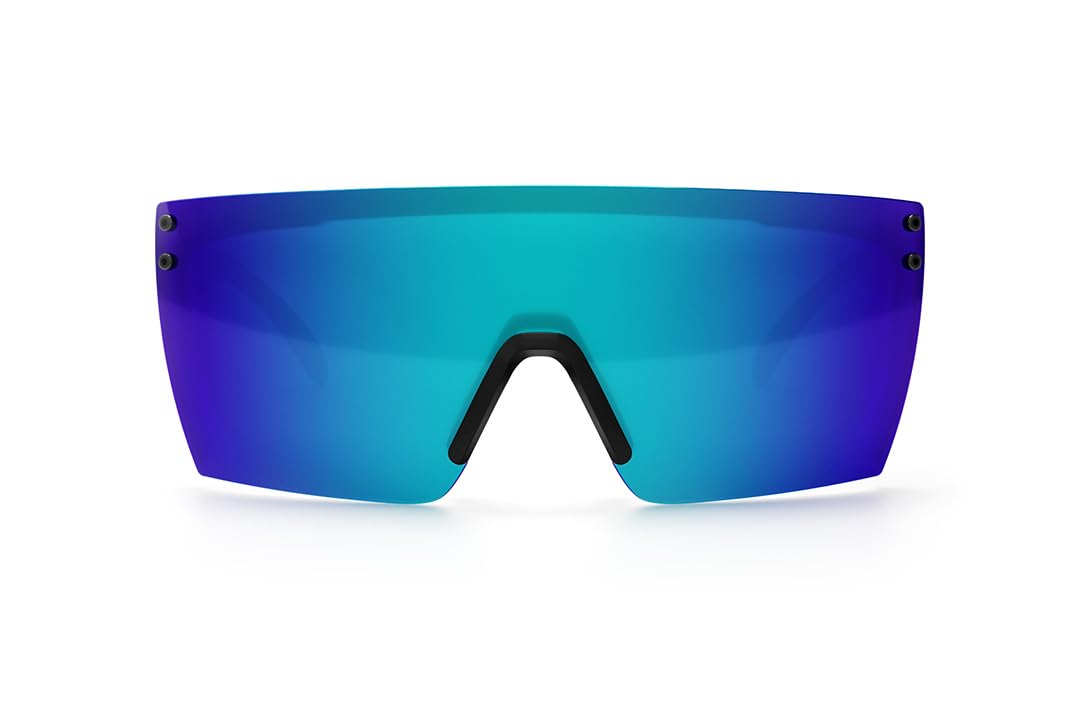 Heat Wave Visual Lazer Face Z87 Sunglasses in Galaxy Blue