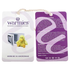 Warmies® Microwavable French Lavender Scented Plush Jr Duck