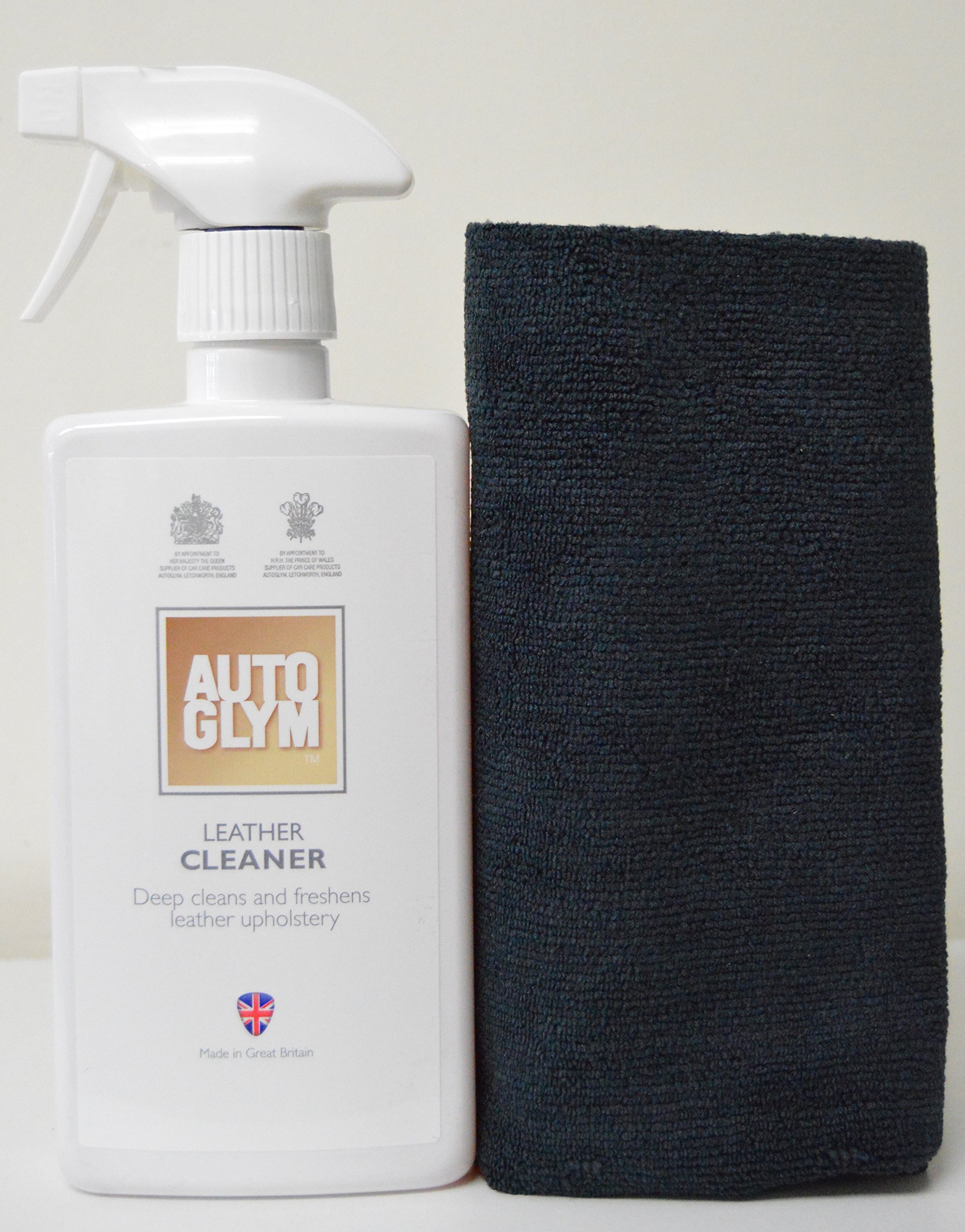 Autoglym Leather Cleaner 500ml Free Edgeless Microfiber Towel