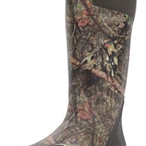 LaCrosse Alphaburly Pro 18" Hunting Boots for Men Featuring Waterproof Rubber, Adjustable Gusset, and EVA Footbed, Mossy Oak Break-Up Country - 9 M