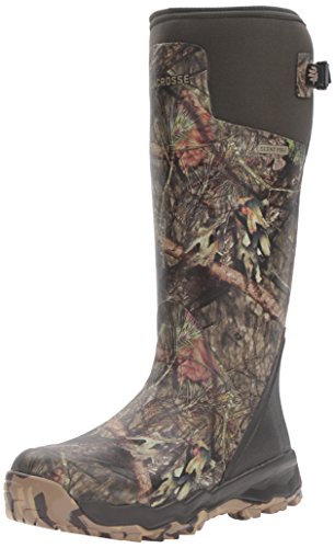 LaCrosse Alphaburly Pro 18" Hunting Boots for Men Featuring Waterproof Rubber, Adjustable Gusset, and EVA Footbed, Mossy Oak Break-Up Country - 9 M