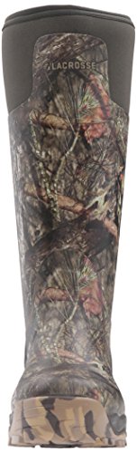 LaCrosse Alphaburly Pro 18" Hunting Boots for Men Featuring Waterproof Rubber, Adjustable Gusset, and EVA Footbed, Mossy Oak Break-Up Country - 9 M