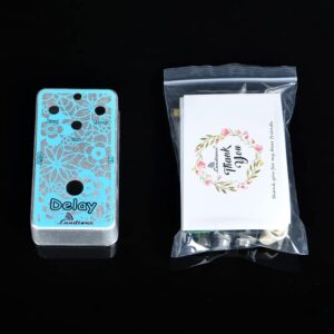 LANDTONE Make Your Own Delay Guitar Pedal All Kits With 1590B