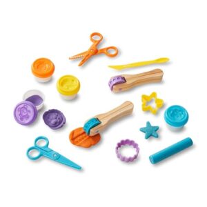 Melissa & Doug Clay Play Activity Set - With Sculpting Tools and 8 Tubs of Modeling Dough - Arts And Crafts For Kids, Clay Kits For Ages 3+