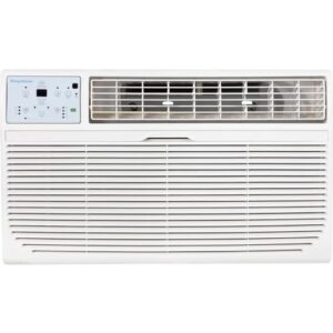 Keystone 12,000 BTU 230V Wall Mounted Air Conditioner & Dehumidifier with Remote Control - Quiet Wall AC Unit for Bedroom, Bathroom, Nursery, Medium Sized Rooms up to 550 Sq.Ft.