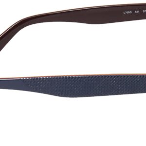 Lacoste Men's L705S Rectangular Sunglasses, Dark Blue/Grey, 57 mm