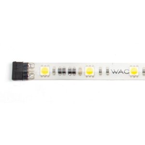 wac lighting led-t2427l-1-wt invisiled lite tape light, 1', warm white