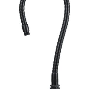 Gator Frameworks Flexible Black Gooseneck for Microphones; 19" Length (GFW-MIC-GN19)