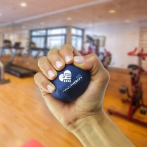 Stress Ball Hand Therapy Gel Squeeze Ball for Hand Stress and Therapeutic Relief, Grip Strength, Hand Mobility and Restoration (Navy)