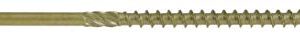 Power Pro 967784 Wood Screws, #10 x 5", Premium Outdoor Deck Screws, Rust Resistant, Epoxy Coated Bronze, 750pcs Box