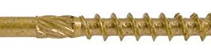 Power Pro 967775 Wood Screws, #8 x 2", Premium Outdoor Deck Screws, Rust Resistant, Epoxy Coated Bronze, 3000pcs Box