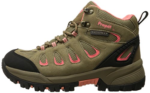 Propét Women's Ridgewalker Boot, Gunsmoke Melon, 6 M US