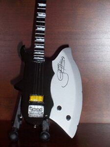 mini ax bass guitar for kiss gene simmons display gift