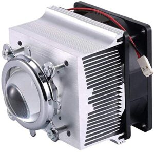 tx aluminium heatsink cooling fan+44mm lens 60 degree for 50w 100w led chip (heatsink+60 degree lens)