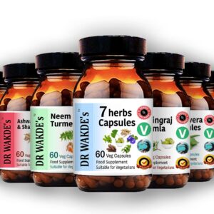 DR WAKDE'S Dill Seed Capsules (Anethum graveolans, 60 Veg Caps, Plant-Based Supplement, Ayurvedic Herb, All Natural, Vegan)