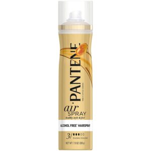 pantene air spray 3 dot hair spray brushable strong hold 7 ounce (207ml) (3 pack)