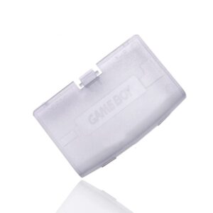 clear purple battery cover case back door part for nintendo gameboy advance gba