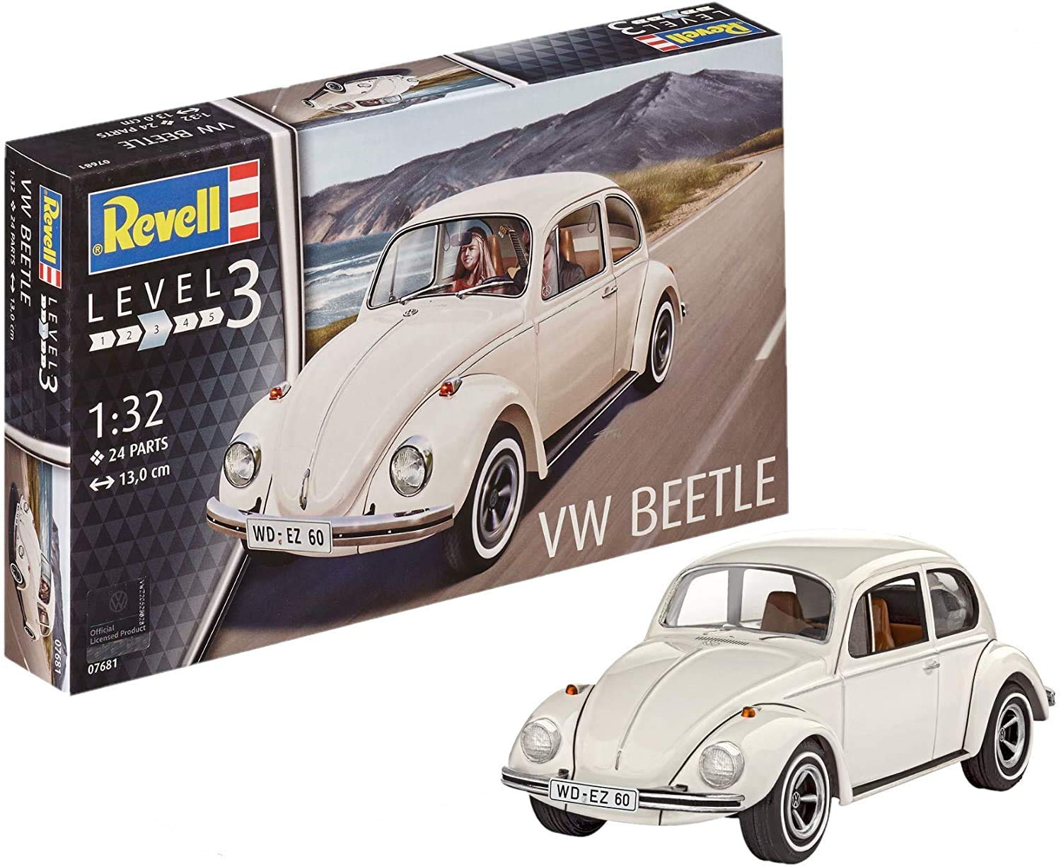 Revell Germany 07681 Vw Kafer 32 Car Model Kit