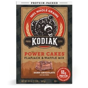 power cakes dark chocolate flapjack & waffle mix