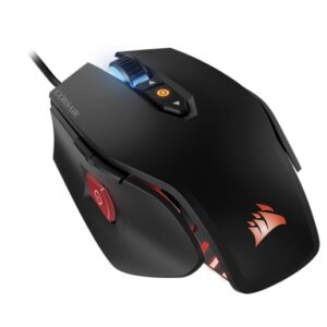 Corsair M65 PRO RGB Optical FPS Gaming Mouse (12000 DPI Optical Sensor, Adjustable Weights, 8 Programmable Buttons, 3-Zone RGB Multi-Colour Backlighting, Xbox One Compatible) - Black