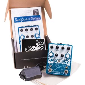 EarthQuaker Devices Avalanche Run Stereo Reverb & Delay with Tap Tempo Guitar Effects Pedal