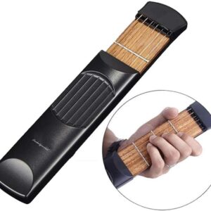 Pocket Guitar Trainers Instruments Musicales Guitar Accessories Practice Portable Tool 4 Fret Strings Gadget for Beginner