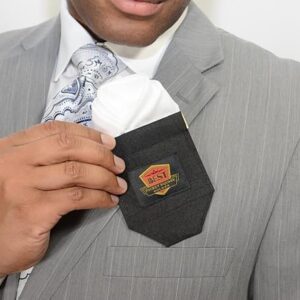 Best Pocket Square Holder, Black, Size One Size