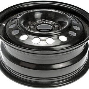 Dorman 939-170 15 x 6 In. Steel Wheel Compatible with Select Ford Models, Black