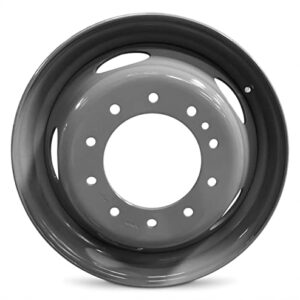 For 2005-2022 Ford F450SD F550SD 19 Inch Gray Painted Steel Rim - OE Direct Replacement - Road Ready Car Wheel